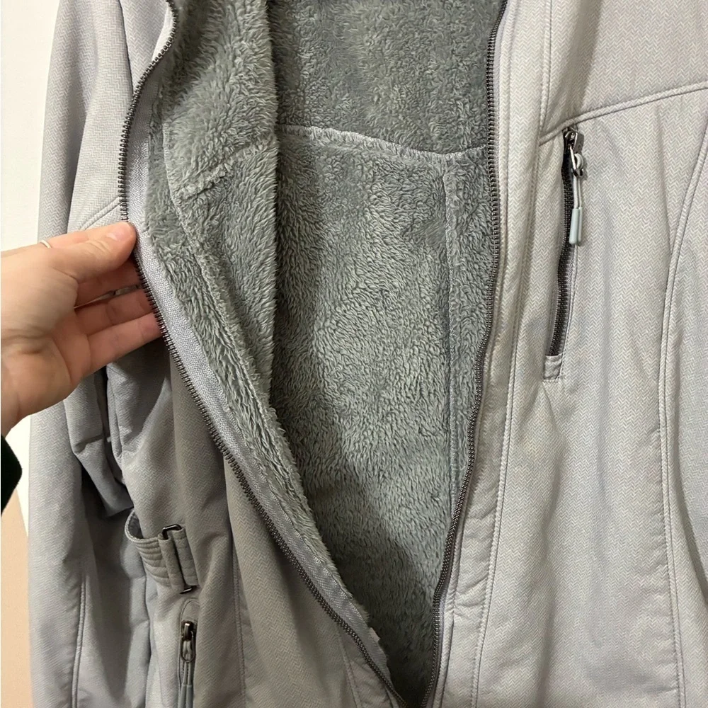 ZeroXposur Women’s Plush-Lined Soft Shell Jacket in smoke gray Size M